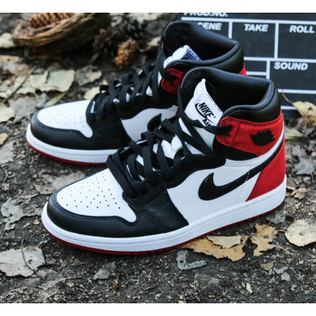 nike耐克air jordan 1 wmns aj1 黑脚趾 红丝绸 中帮 cd0461-016 cd