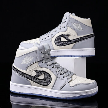 耐客aj板鞋男款空军一号高帮女鞋休闲鞋小白鞋运动篮球家自营潮鞋迪奥