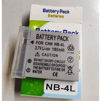 爱国者aigo适用ixus7080isixus100110120130is相机nb4l锂电池