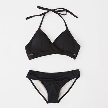 泰瑞格艺考泳衣女 艺术模特空乘考试走秀泳装 性感三点式小胸温泉