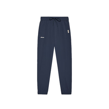 美津浓mizuno运动裤2024春秋新款男子宽松束脚休闲梭织长裤heritage