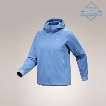 始祖鸟arcteryxmomentahoody休闲女子卫衣stonewash琢石蓝xs