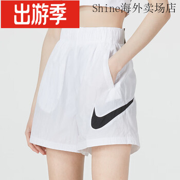 耐克nikenike耐克短裤女2024夏季新款跑步训练运动裤梭织五分裤dm6740