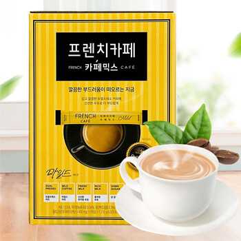 富然池 韩国进口 南洋french 南阳法式三合一速溶咖啡 100条礼盒装【