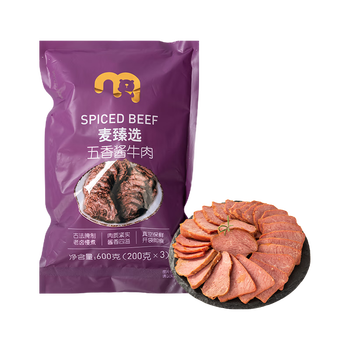 麦臻选五香酱牛肉 600g