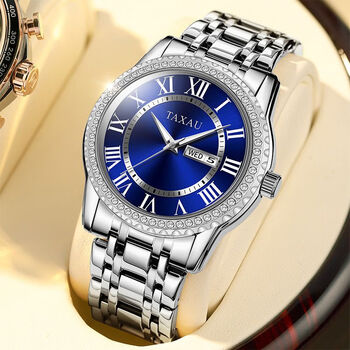 理查德米勒richardmille同款官方名牌男士手表时尚潮流双日历防水夜光