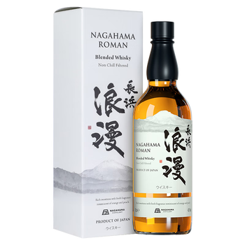 长滨浪漫官旗 原瓶进口洋酒 长滨浪漫日本威士忌700ml 调和威士忌