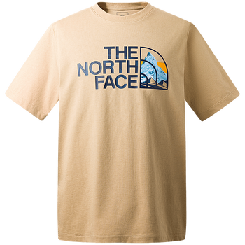 北面thenorthface短袖t恤通用款户外舒适透气秋季86pqlk5棕色m170