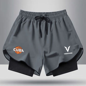 维动(veidoorn)短裤男田径马拉松运动裤宽松防走光速干裤训练健身装备