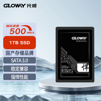 光威(Gloway)1TB SSD固态硬盘 SATA3.0接口 悍将系列 黑神话装机升级