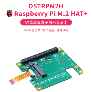 丢石头 树莓派5代 Raspberry Pi 5开发板 Linux电脑 python编程 入门主板 树莓派5  官方固态硬盘扩展板