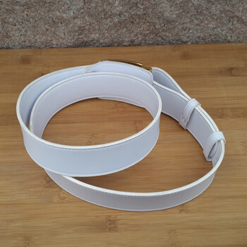 饷亨户外o7白色外腰带带白色皮带皮带物业保安腰带男军迷海军腰带外腰