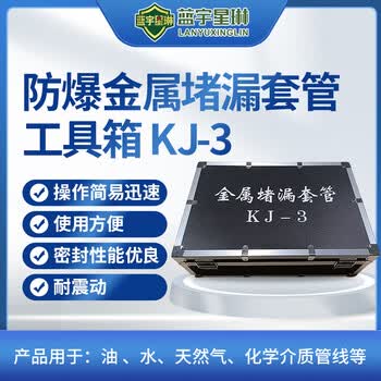 蓝宇星琳 油库作业 Ex金属堵漏套管工具箱J-3 1套