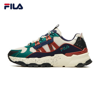 斐乐(fila)官方trek 1s情侣复古休闲老爹鞋运动鞋女子满天星男 男泡沫