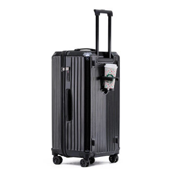 迈奇龙2308 大容量行李箱拉杆箱万向轮旅行箱皮箱密码箱包 36吋 黑色