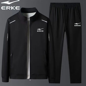 运动户外>运动服饰>运动套装>鸿星尔克运动服套装男断码春秋套装外套