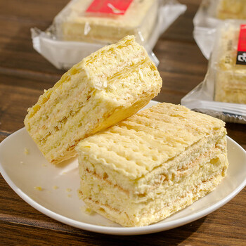 京御和拿破仑糕点点心千层酥奶油夹心蛋糕点点心零食 500g