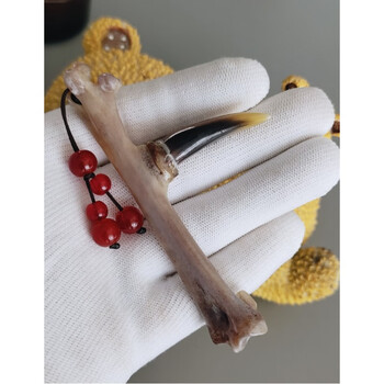 玉畔擎文玩鸡蹬子盘玩鸡爪骨玩手把件纯老公鸡爪吊坠老鸡拐子公鸡脚