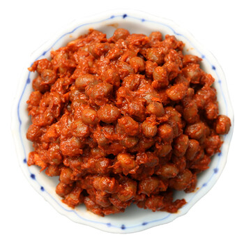 虎钢馋邳州新鲜盐豆子徐州香辣鲜萝卜酱豆安徽睢宁草捂特 盐豆