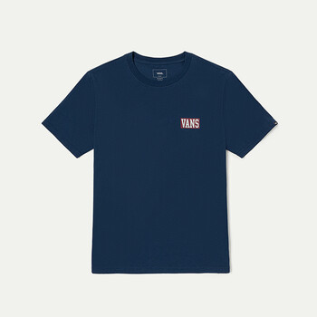 VANSVANS范斯男装LOGO SS TEE TPT跑步健身训练短袖T恤
