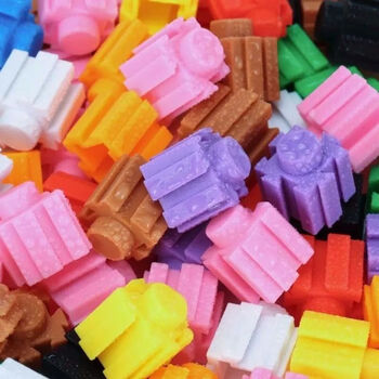 乔克思大号钻石颗粒积木儿童启蒙创意拼插积木幼儿园小孩手工创作大号