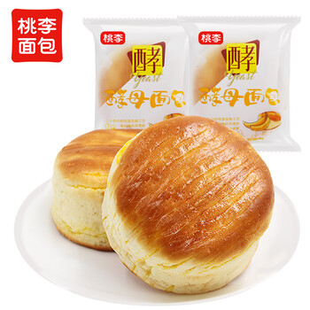 桃李 酵母面包 香蕉味 75g*8袋 600g