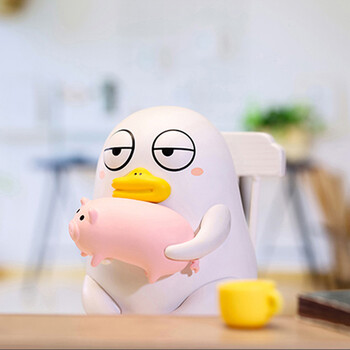 小刘鸭表情包盲盒公仔泡泡·玛特确认款干杯送礼物 无语(未拆盒) 官方