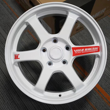 千耀嘉适用te37轮毂1415161718寸改装思域高尔夫飞度悦也雨燕翼白色