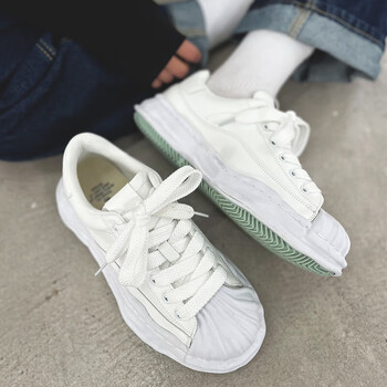 娇曼淑学生小众溶解鞋女厚底男潮流s小众设计情侣板鞋白色40