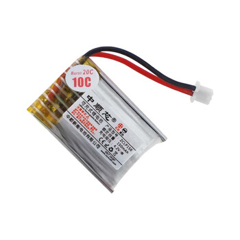 中顺芯 动力聚合物锂电池3.7V带保护安全系列 户外照明航车船模型玩具电动工具小家电专用 601723/10C-150mAh