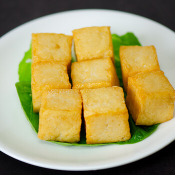 拼团秒~拼团秒~鱼豆腐160g 火锅食材 关东煮麻辣烫材料生的鱼丸冷冻