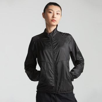 卡尔美kelme秋冬女士成人跑步健身外套梭织皮肤衣透气防风防晒薄长袖