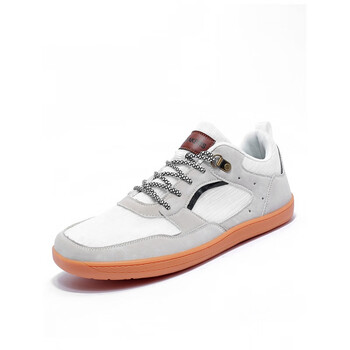 年朔宽脚男鞋加大码运动鞋宽头夏季透气网面休闲运动轻便软底平底板鞋