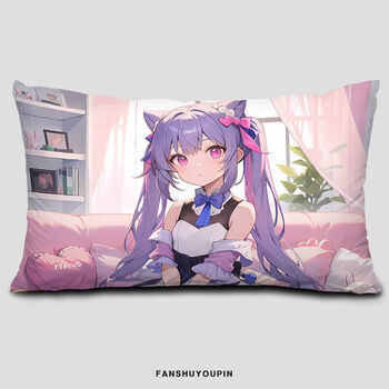 秘萌纳西妲抱枕草神x可莉等身抱枕原神散兵周边半身长条靠垫枕头09刻