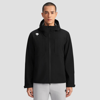 迪桑特(descente)综训训练系列运动健身男子梭织上衣外套冬季新款 bk