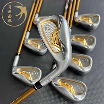 honmahome高尔夫球杆honma60周年限量款三星男士铁杆组二手r级