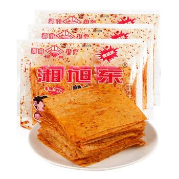 湘旭东 湖南特产辣条旭东麻辣片大辣片儿时经典8090童年回忆 湘旭东