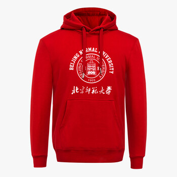 袖衣服北师大纪念礼品定制款 红色 l/175(130斤左右)