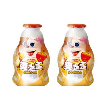娃哈哈爽歪歪酸奶饮品200g*4瓶哇哈哈儿童早餐饮料饮品散装批发