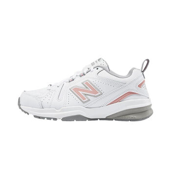 newbalance官方女鞋春季通勤学生训练运动鞋老爹鞋wx608wp5白粉色36