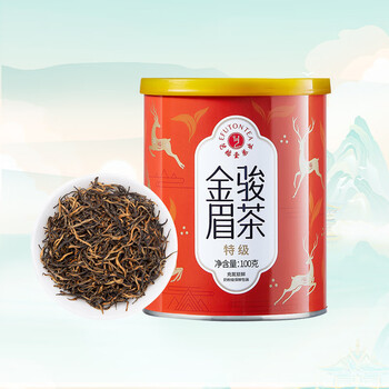 艺福堂茶叶红茶 金骏眉特级 武夷山桐木关原产自己喝的养生工夫红茶100g