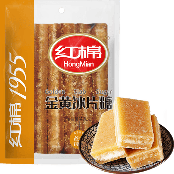 红棉 冰片糖厨房调味炖品糖水冰糖400g