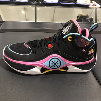 李宁韦德幻影5低帮篮球鞋男23新款减震回弹防滑轻量实战运动鞋abpt053