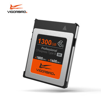 VIGORBIRD Cfexpress存储卡XQD卡CFE Type B相机高速内存卡高速尼康佳能专用存储卡 霸王龙 1300GB