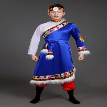 蒙古族男士服饰特点图片