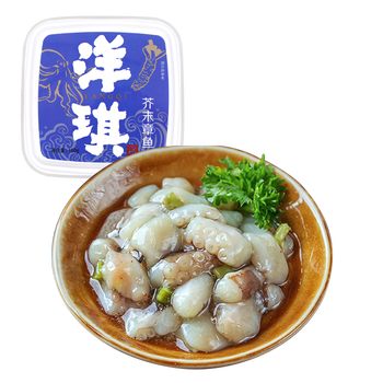 洋琪食品【129元任选5件】多口味150g装任意搭配 海鲜日料预制菜 主推款 芥末章鱼-150g