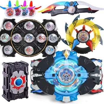 小而优罗布奥特变身器玩具布鲁罗索变形水晶徽章头镖光轮泽塔儿童