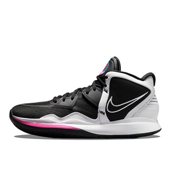 耐克nikekyrie8欧文8黑白粉太极中筒实战篮球鞋男女dc9134003dc