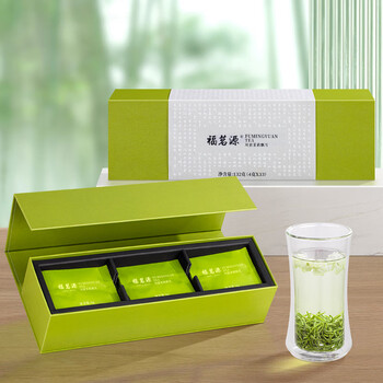 福茗源茶叶 茉莉花茶茉莉飘雪 特级2023新茶广西花茶33小包年货礼盒132g