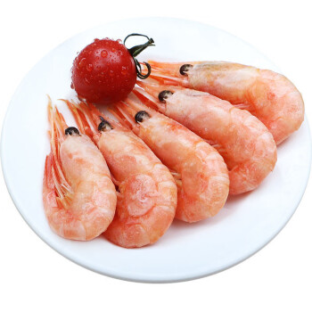 桃西村北极虾北极甜虾刺身即食冰虾大虾冻虾海鲜水产4斤北极虾礼盒装